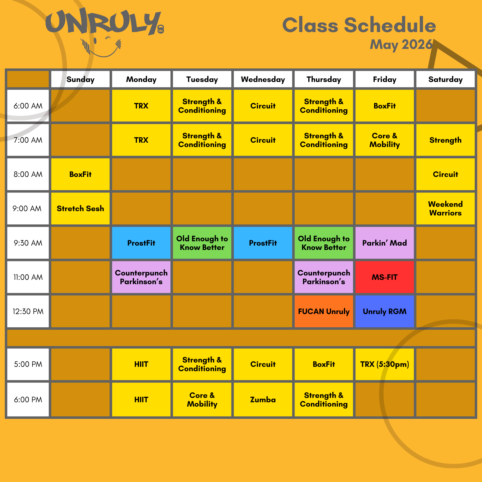 FullSchedule